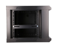ExtraLink Wisząca 19" 6U 600x450mm (czarna) - 484915 - zdjęcie 5